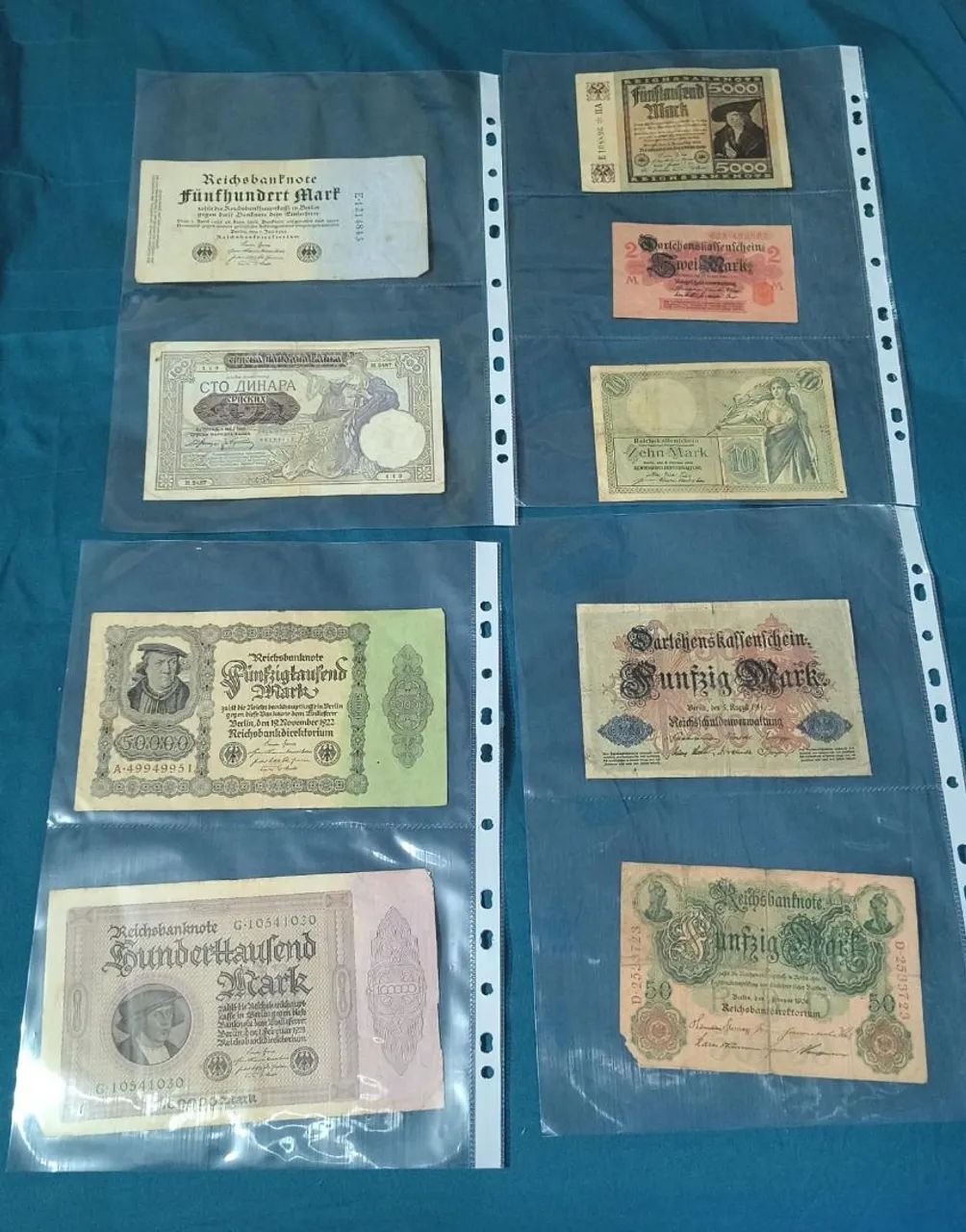Coleção antiga 500 cédulas  - Foto 2