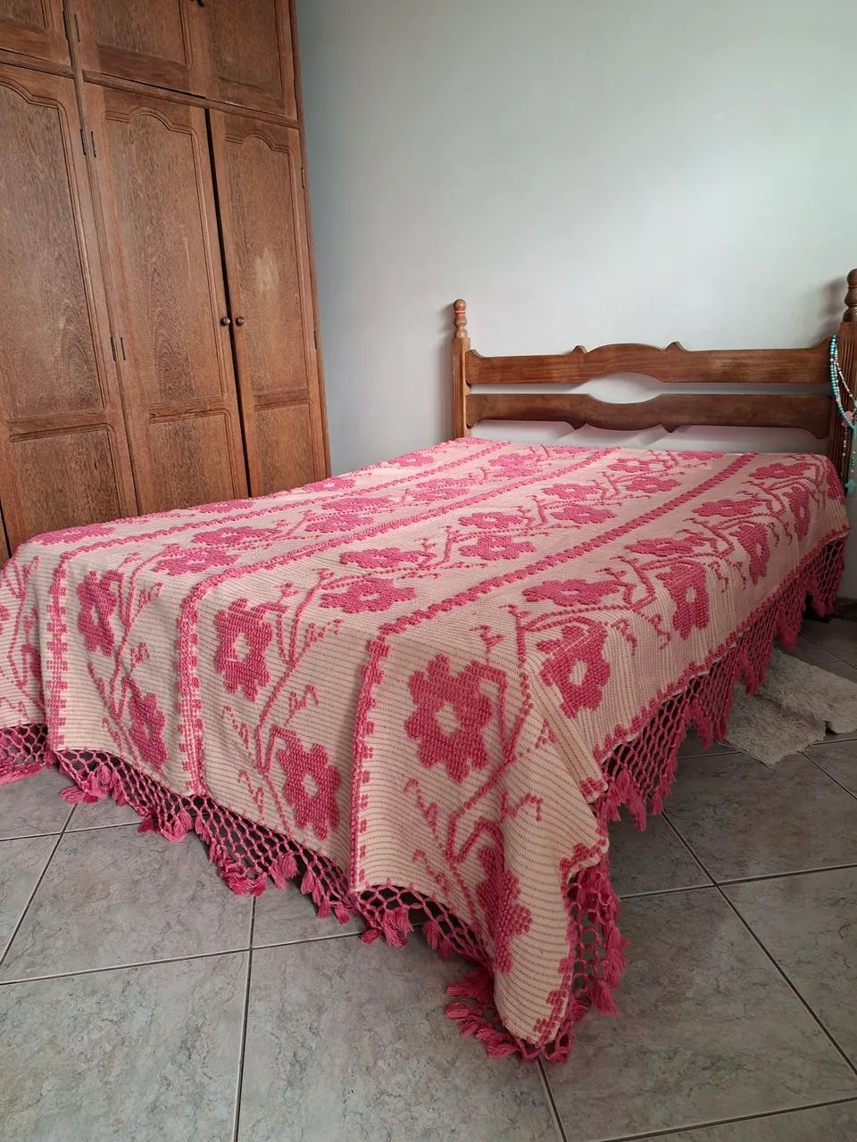 Colcha artesanal 