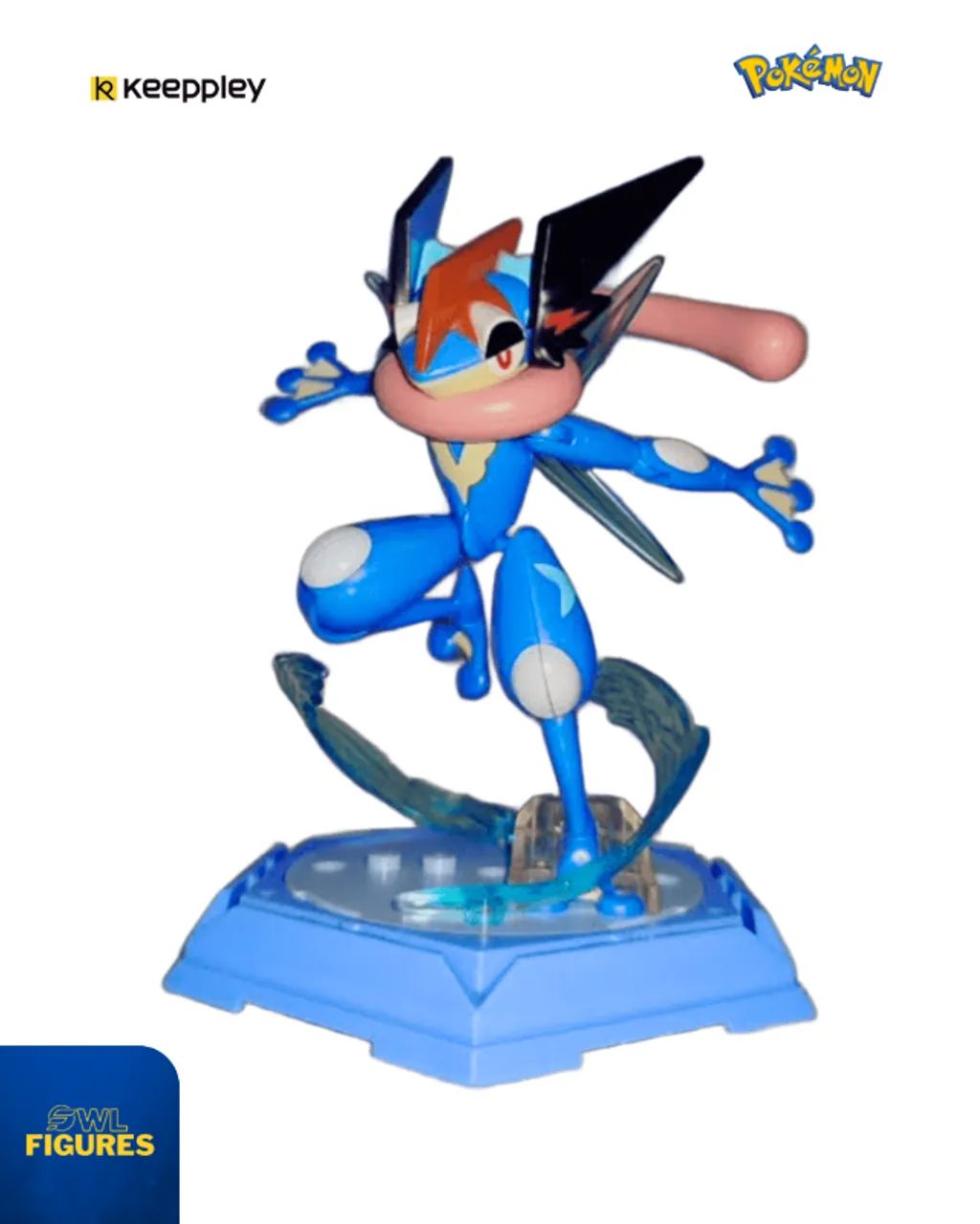 Pokémon Greninja - ASh Figura De Ação Blokees - Foto 5