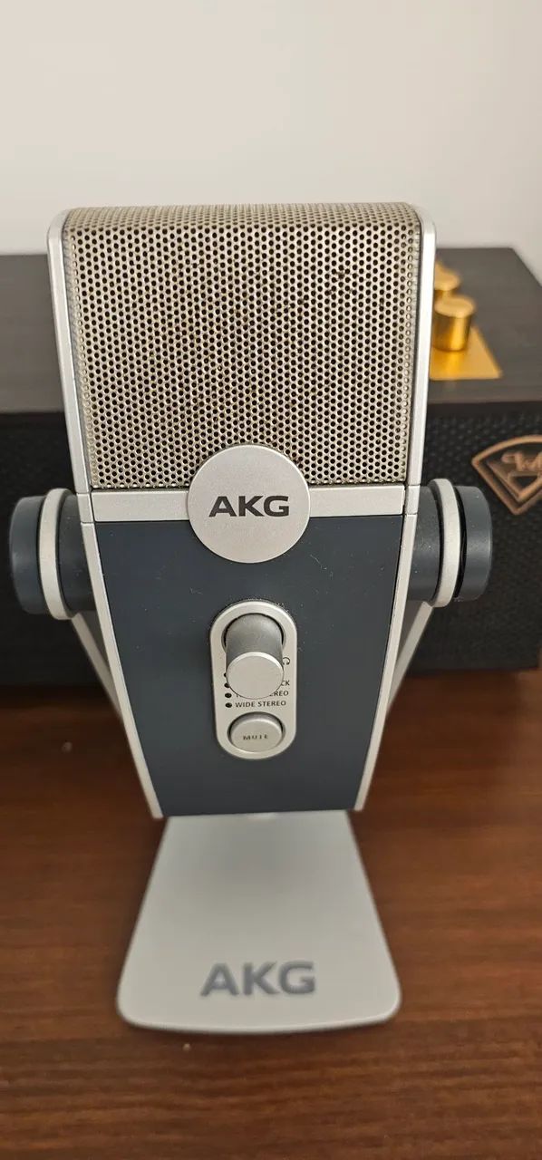 Microfone condensador akg