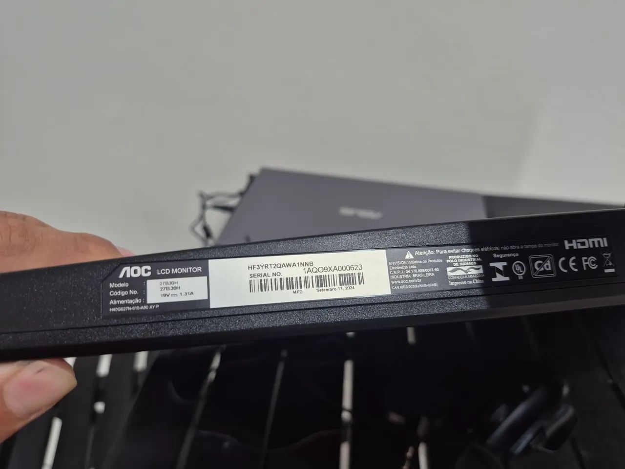 Monitor AOC 27 HDMI - Foto 4