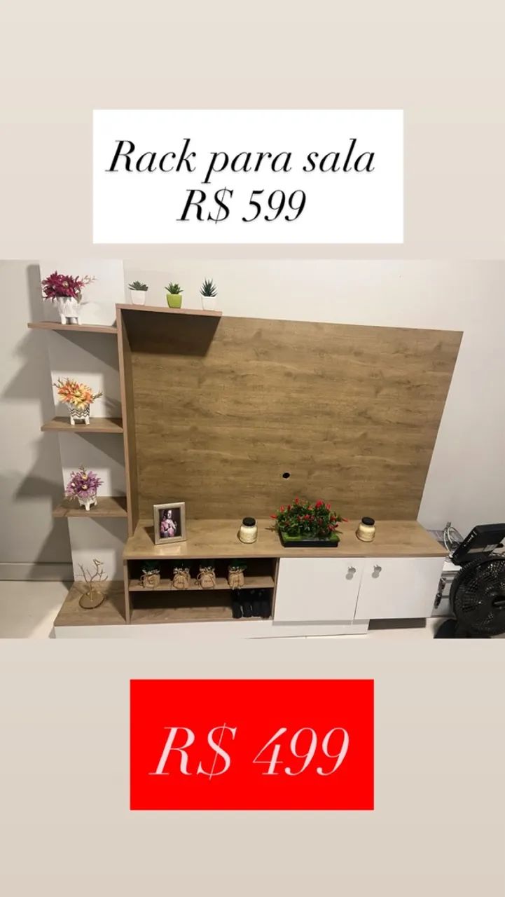 Rack Painel Sala