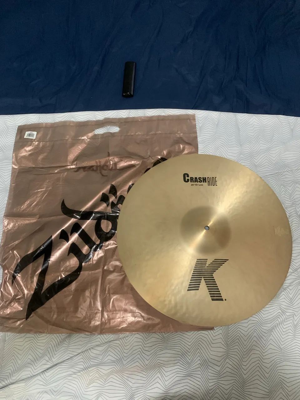 Ride Crash 20 Zildjan K na sacola top - Instrumentos musicais