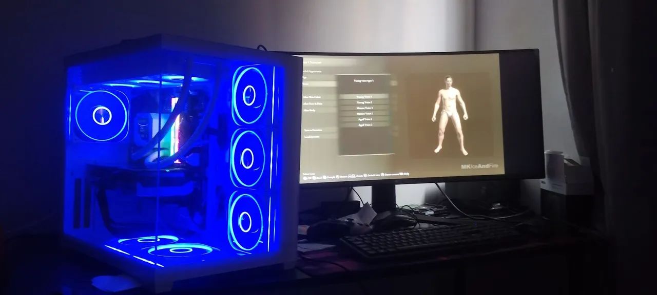 Pc Gamer Completo i5 13600k + Rtx 5070, 32gb de ram DDR4 - Foto 4