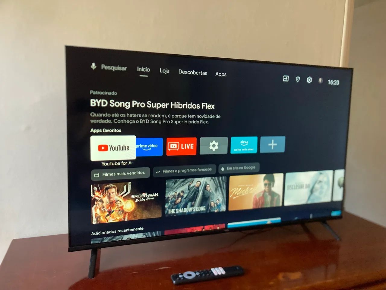 Smart TV TCL 43 Polegadas + AndroidTV - Foto 3