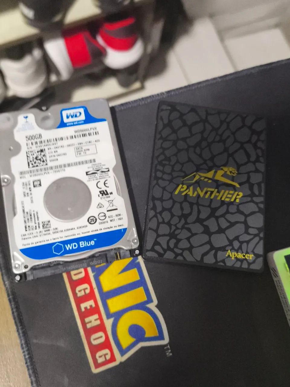 PROMOÇÃO - SSD SATA DE 120 GB E HD 500GB