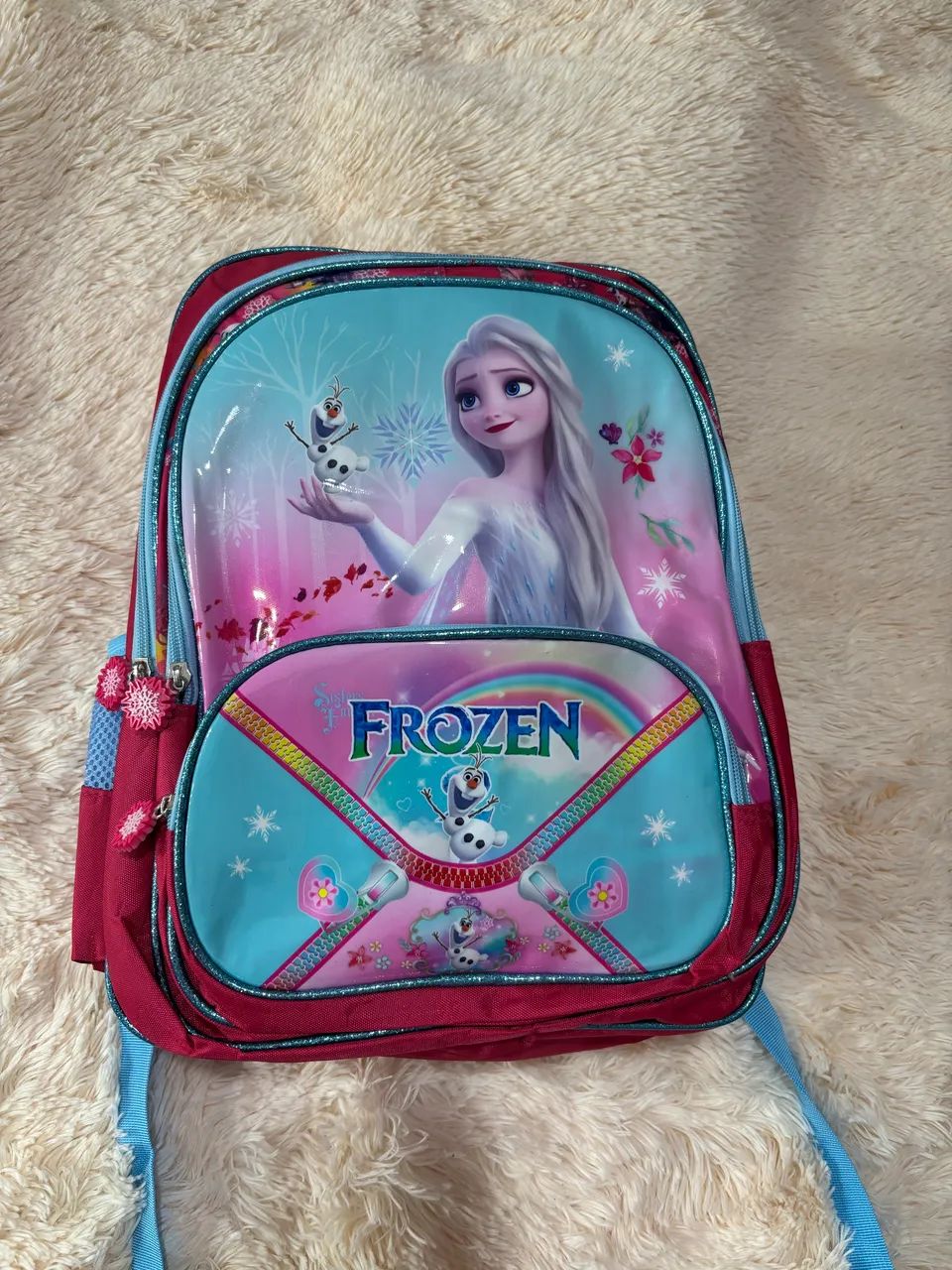 Mochila escolar do Frozen Elsa  - Foto 2