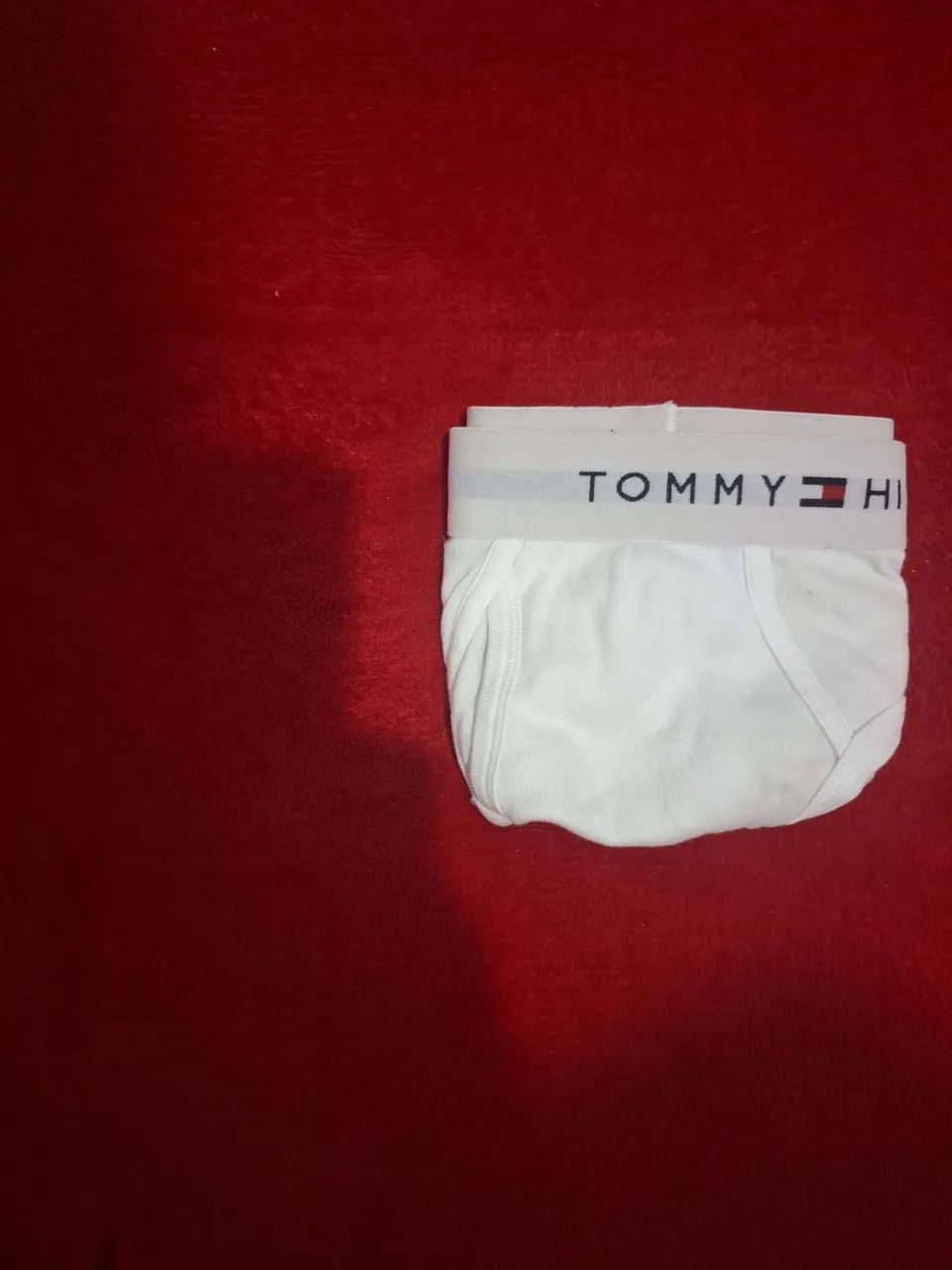 Cueca Tommy Hilfiger Com Abertura Bramca M