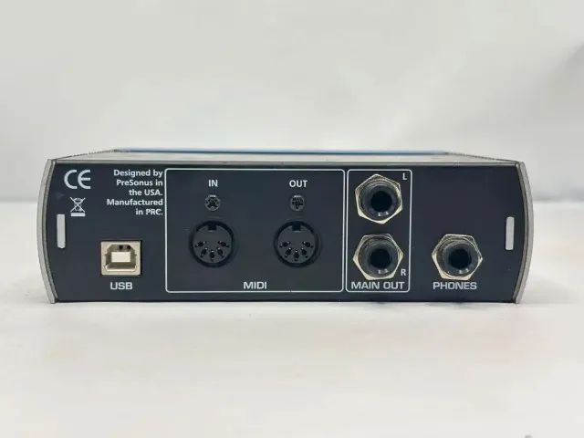 Interface De Áudio Presonus Audiobox Usb Azul E Prata 2 Canais - Foto 3