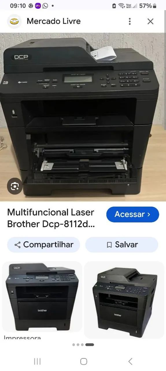 Impressora brother 8112/ 8152 só $390,00