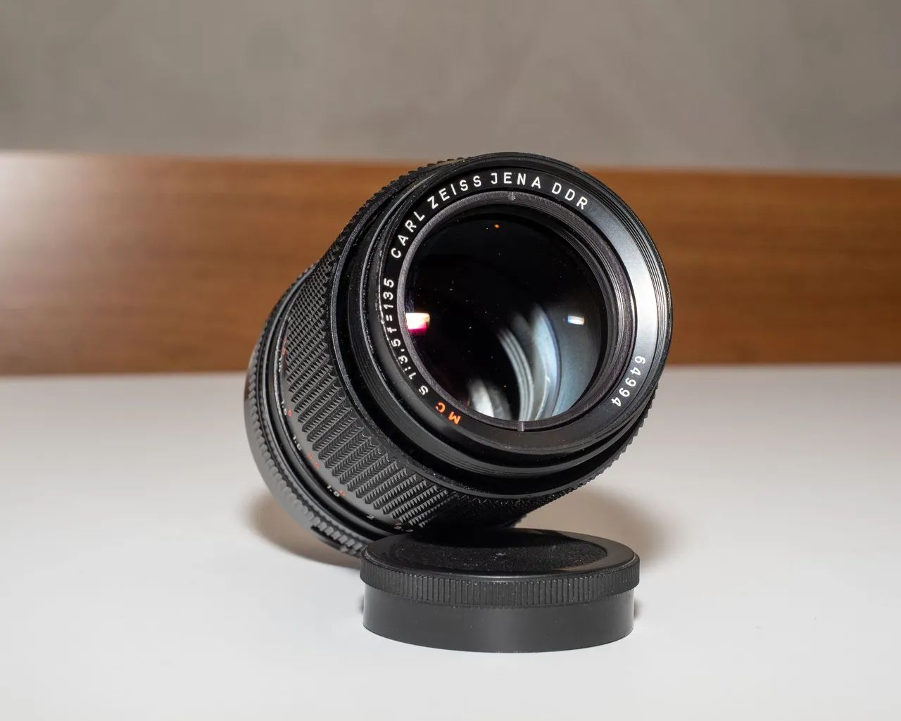 Lente Carl Zeiss Jena DDR MC Sonnar 135mm f/3.5 ? M42 - Câmeras e