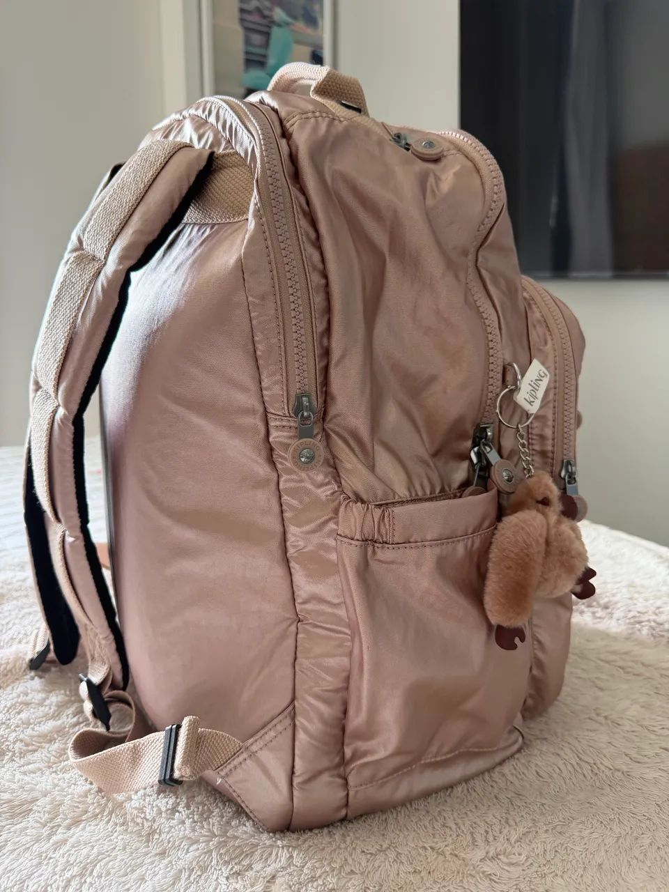 Mochila Kipling Seoul XL Rosé