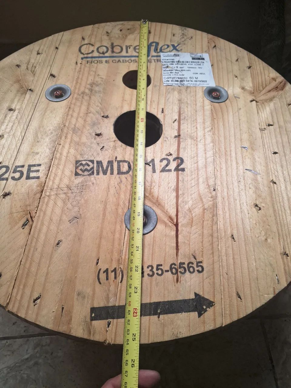 BOBINA DE MADEIRA  - Foto 3