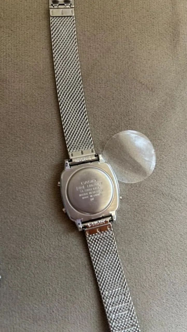 Relógio Casio Vintage Prata Feminino (NOVO) SEM MARCAS DE USO original/manual - Foto 4