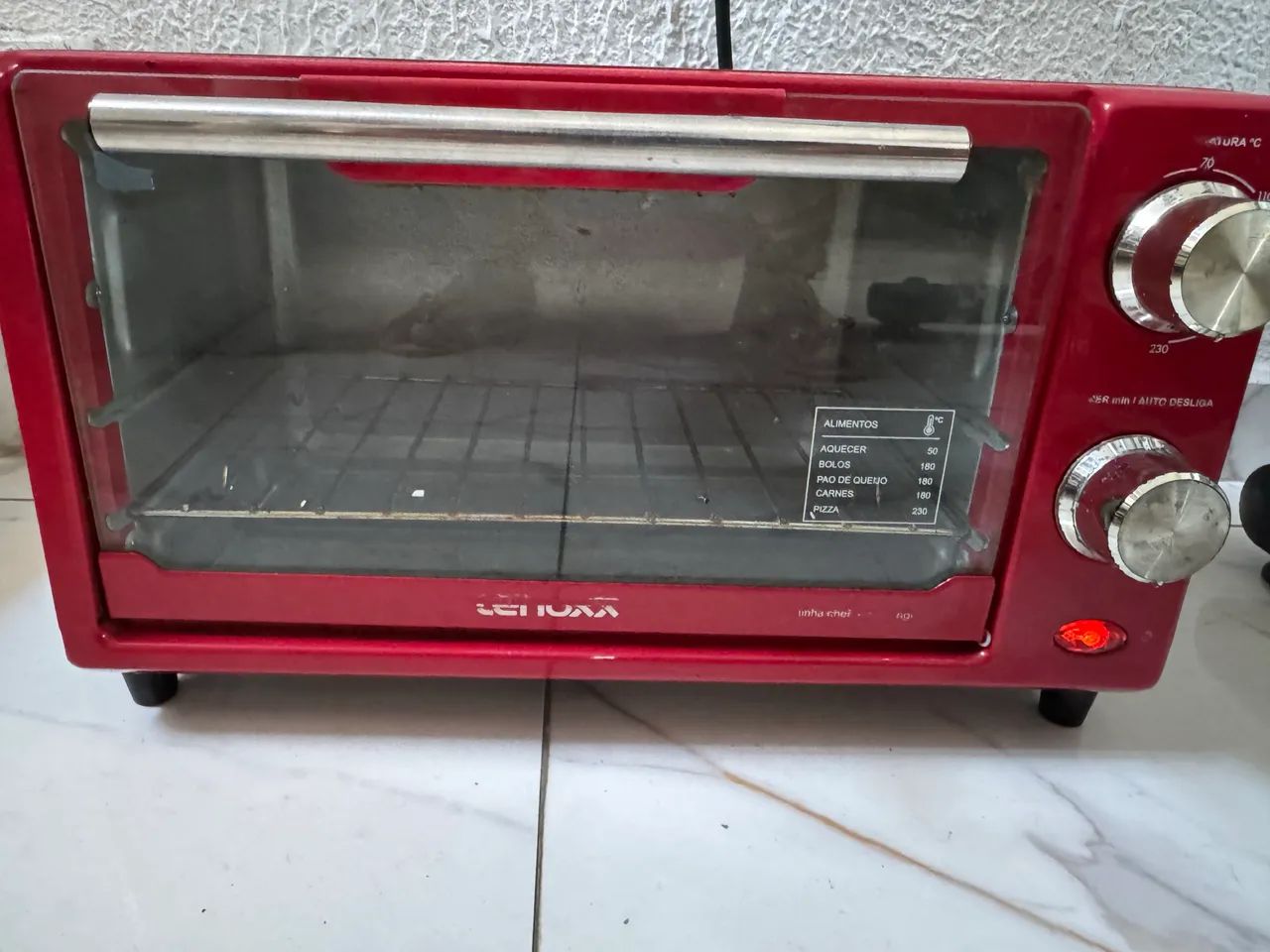 Forninho eletrico lenoxx 10L 