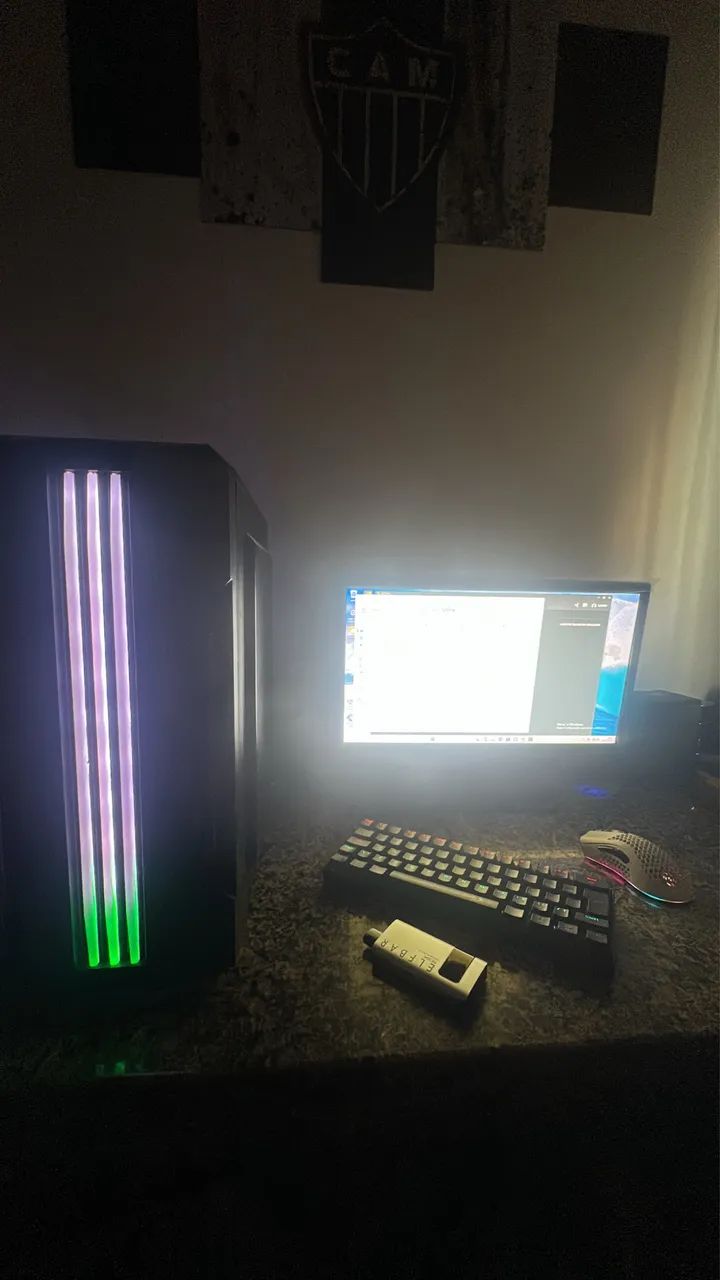 PC GAMER COMPLETO COM CADEIRA - Foto 2