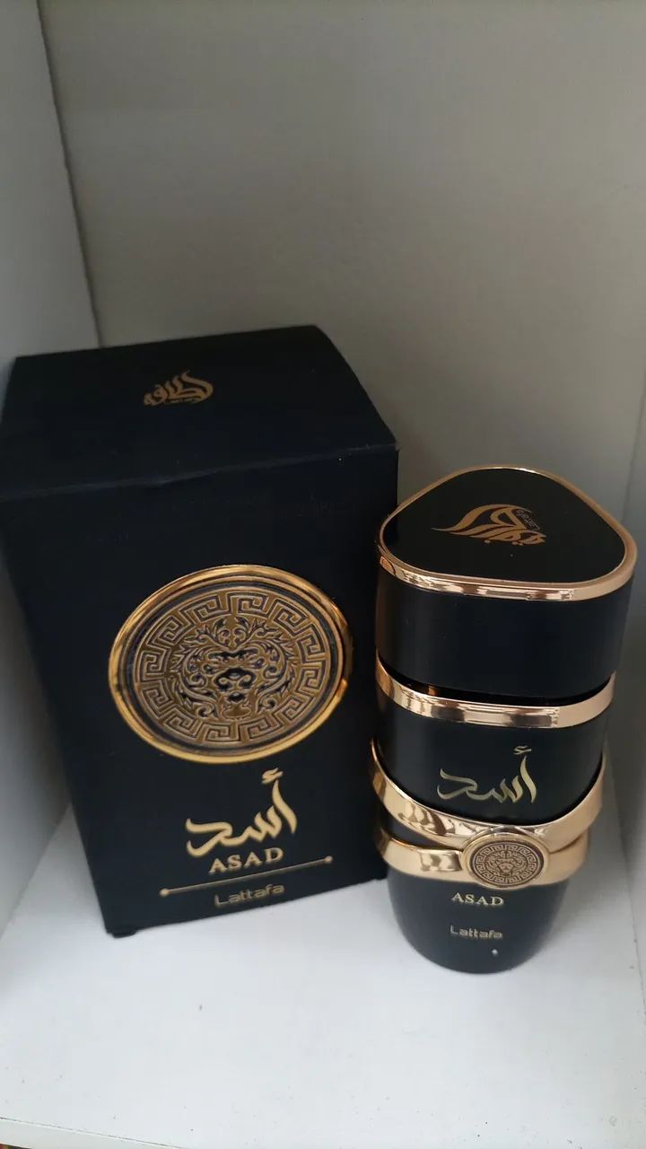 PERFUME IMPORTADO ÁRABE LATTAFA ASAD BLACK 100 ML  - Foto 2