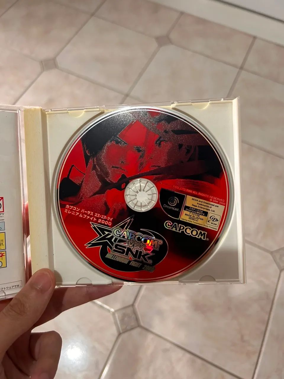 Capcom vs SNK Dream Cast japonês  - Foto 4