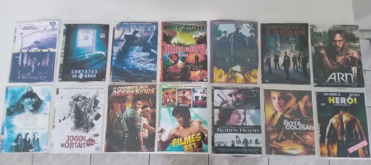 Lote com 302 DVDs de Filmes - Foto 2
