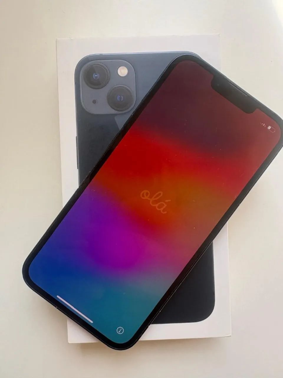 IPHONE 13 128 com NF - Nunca aberto. Unico dono - Bateria 72%
