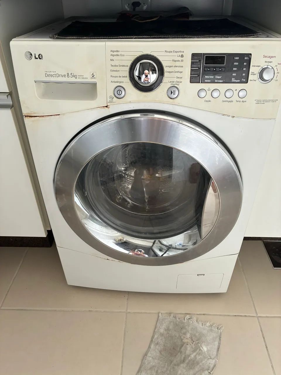 Lava e Seca LG 8,5 KG usada - Foto 4