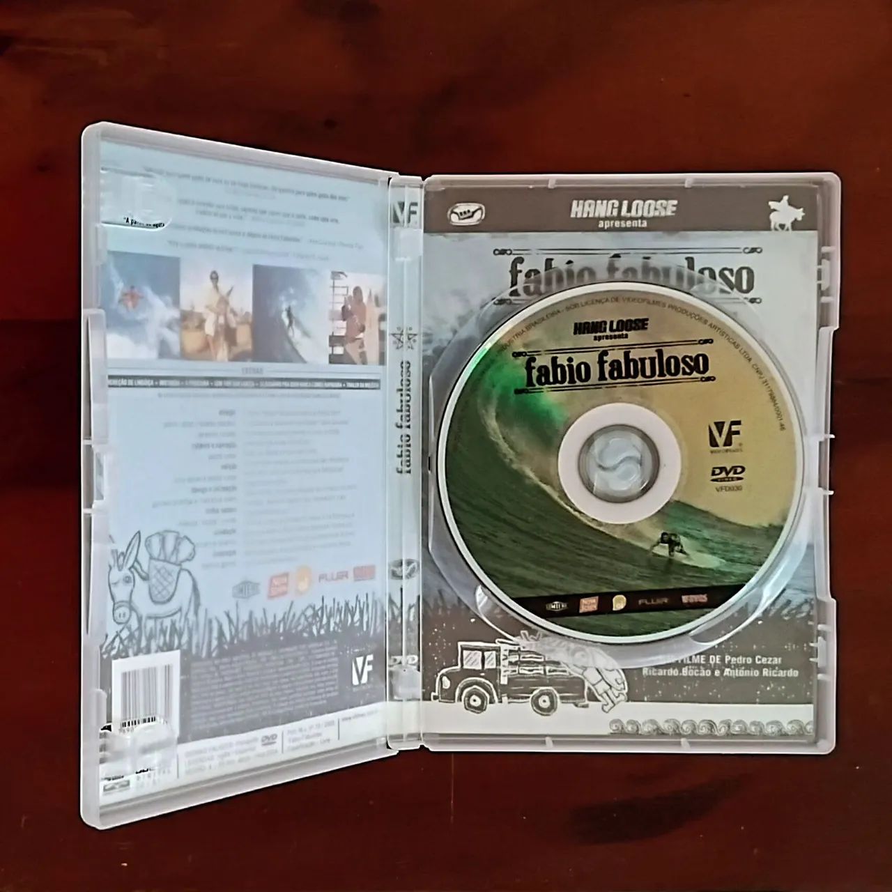 DVD de Surf Fábio Fabuloso 2004 raro - Foto 2