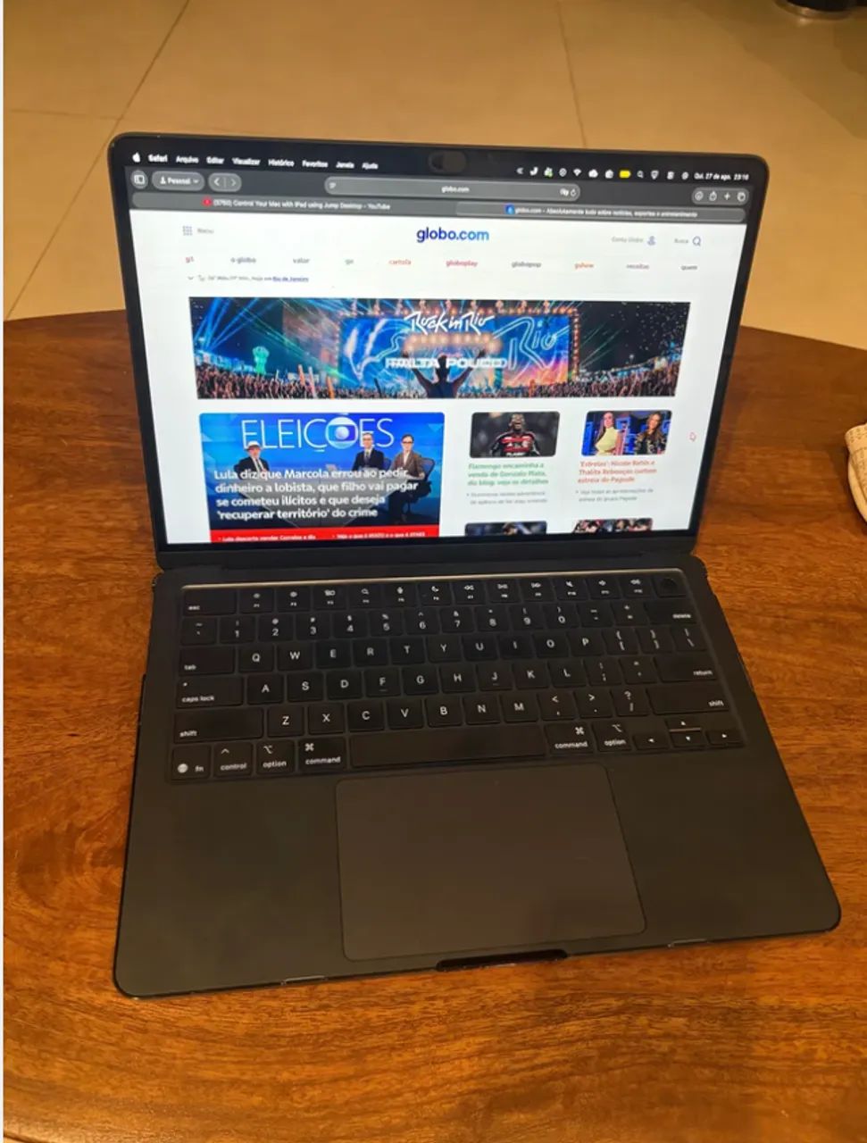 MacBook Air M4 (Midnight) - 256GB com 16 de Ram - 15 polegadas - Foto 4