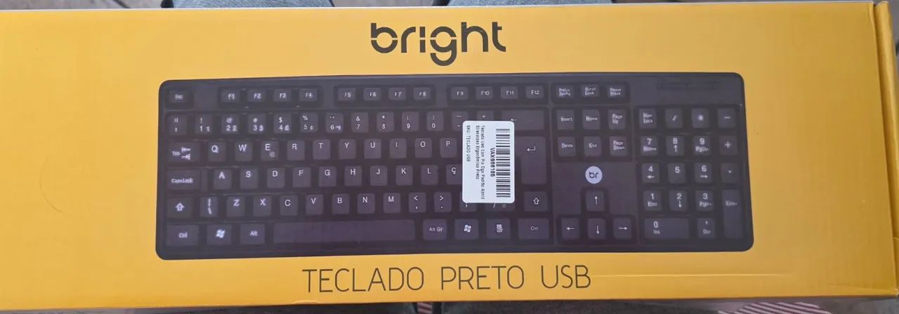 Teclado Bright novo