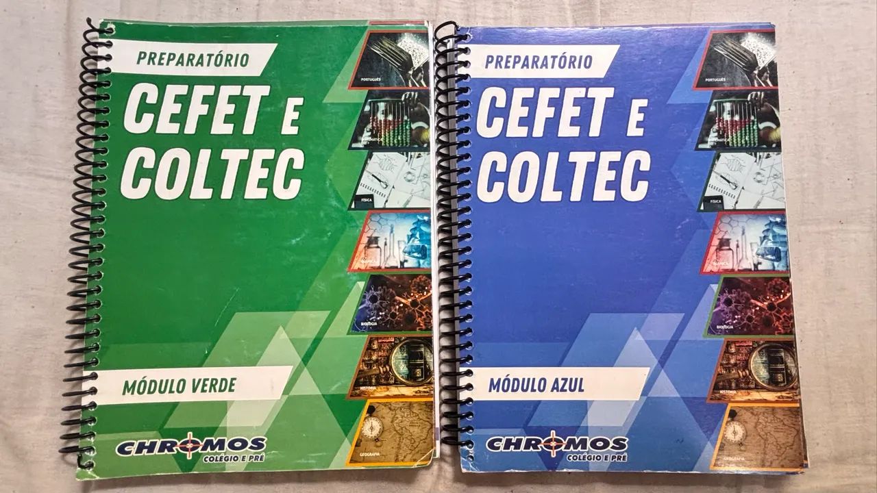 5 Apostilas Chromos CEFET | COLTEC  - Foto 2