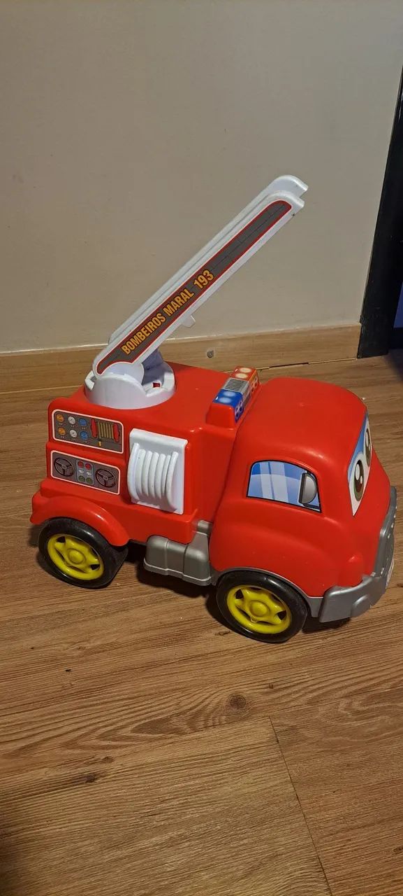 Carrinho de bombeiro 193 - Foto 2