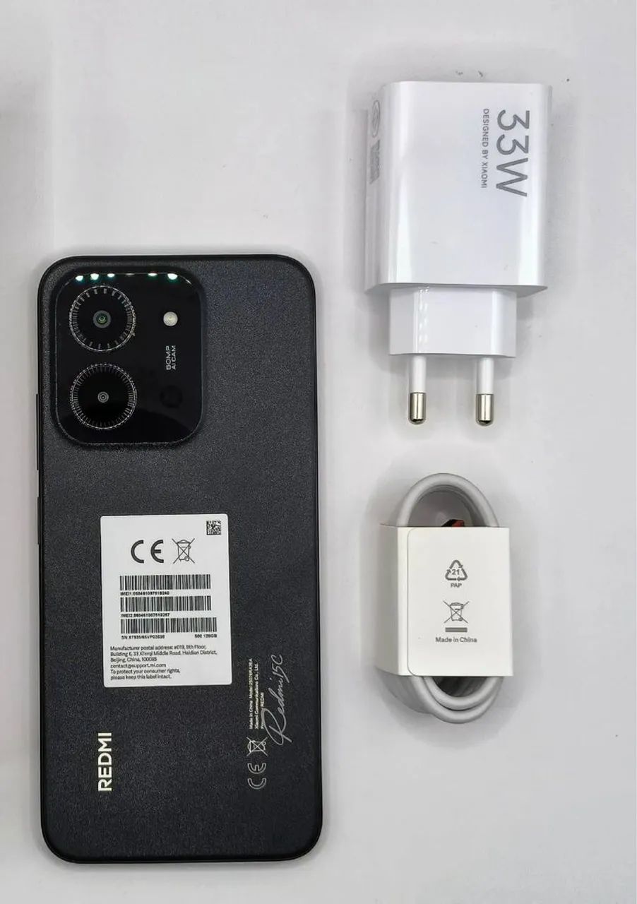 Redmi 15C 128GB + 8GB Ram Preto - Foto 4