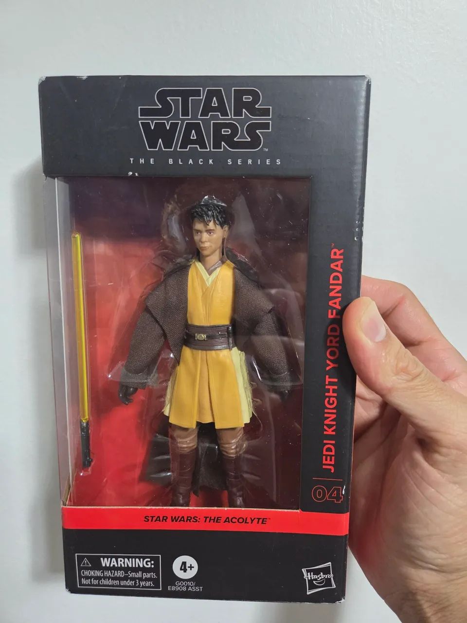 Jedi Knight Yord Fandar Black Series Star Wars Guerra nas Estrelas