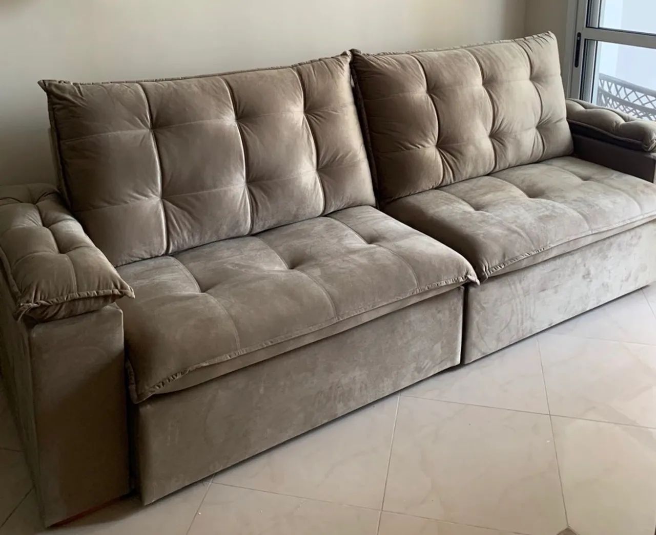 Sofá Gigante 2,90 Molas Ensacadas NOVO PRONTA ENTREGA 