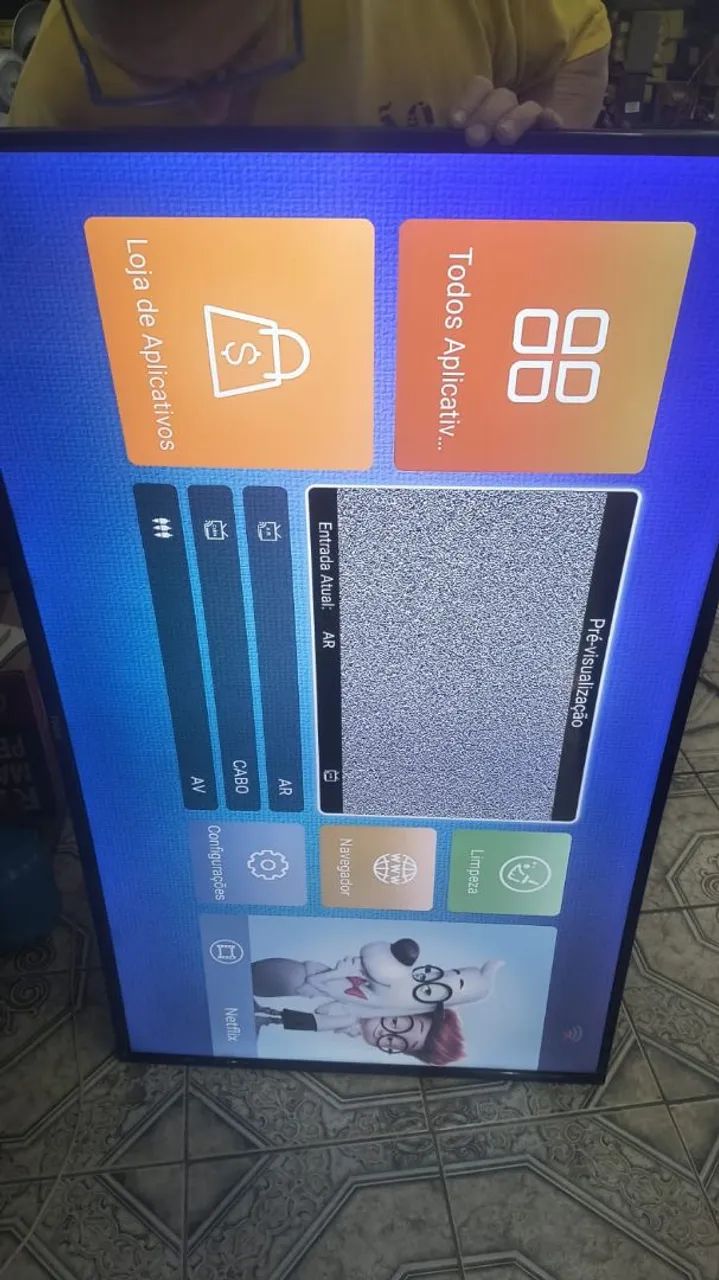 Tv smart 55 polegadas ( curva ) - Foto 3