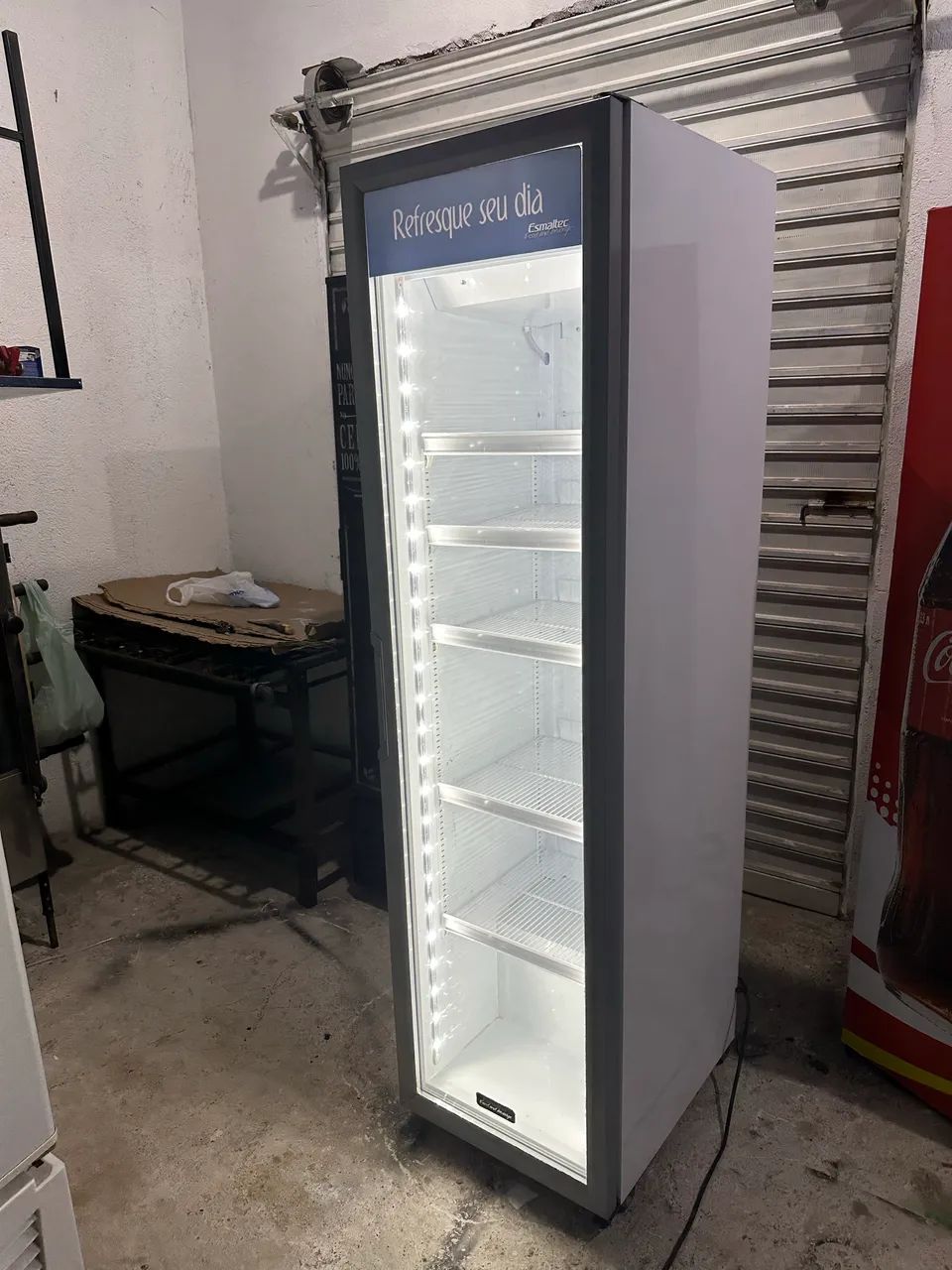 Refrigerador Esmaltec tampa vidro Semino vu - Foto 2