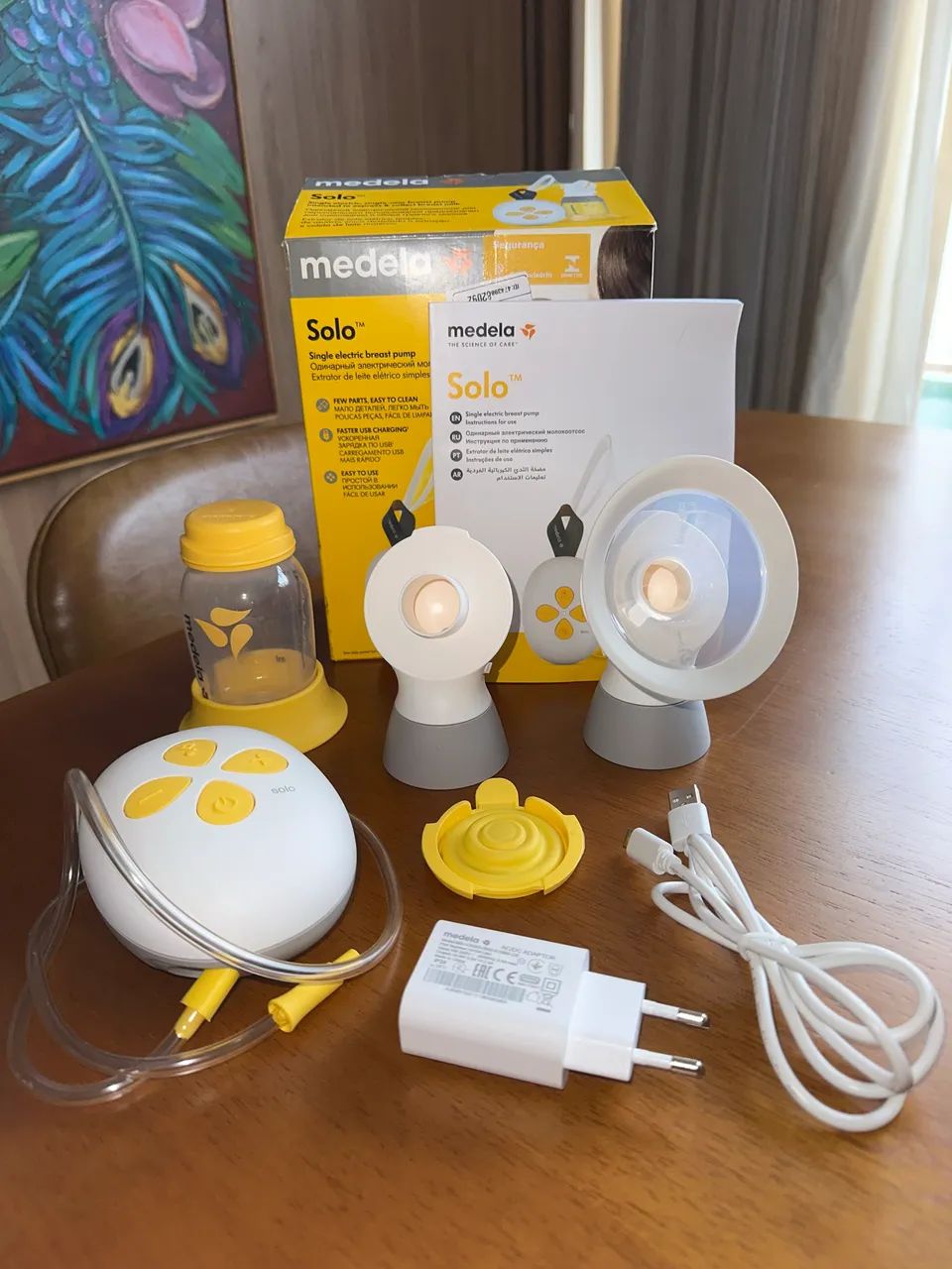Máquina extratora de leite Medela nova  - Foto 3