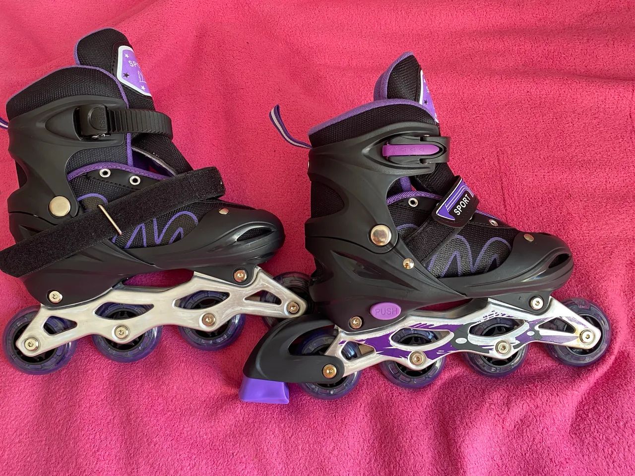 Patins semi novo 