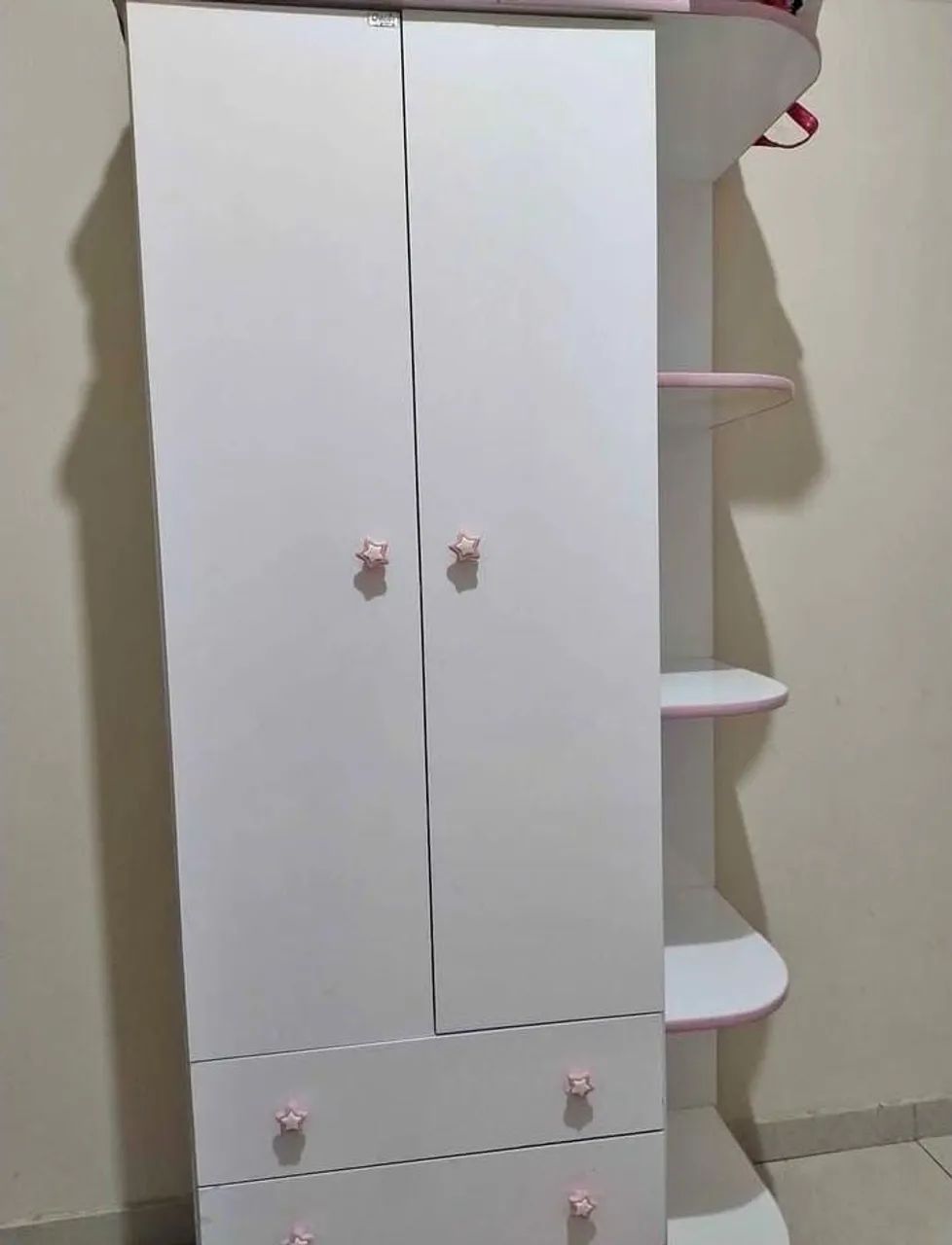 Guarda roupa infantil feminino 