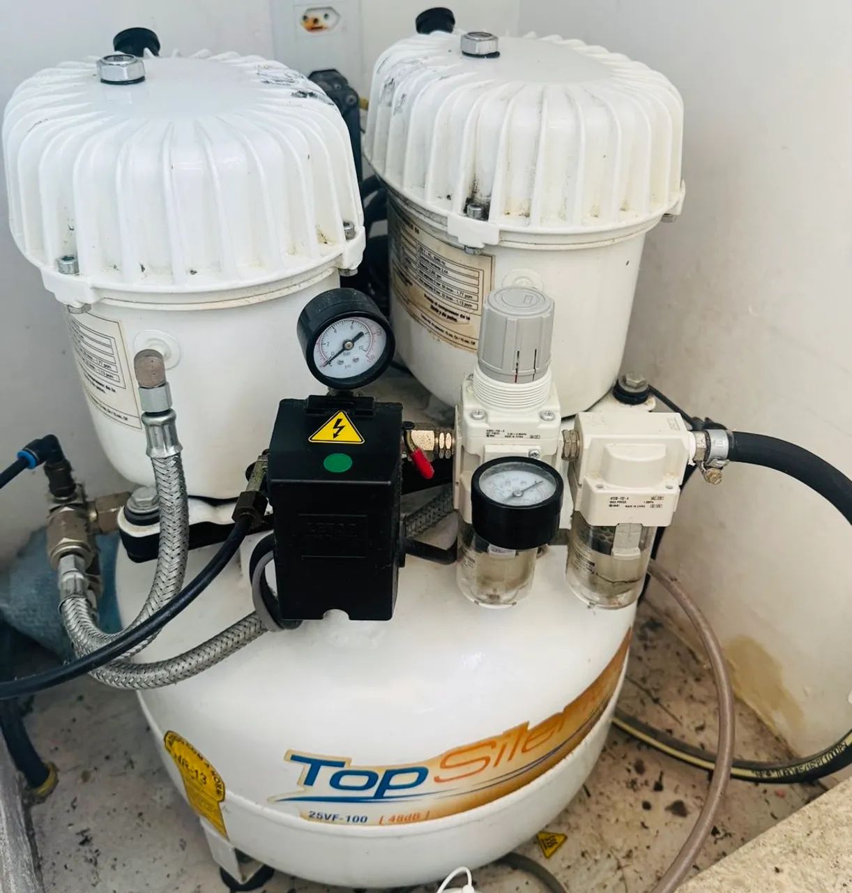 Compressor de Ar Silencioso - Top Silence Air Zap 