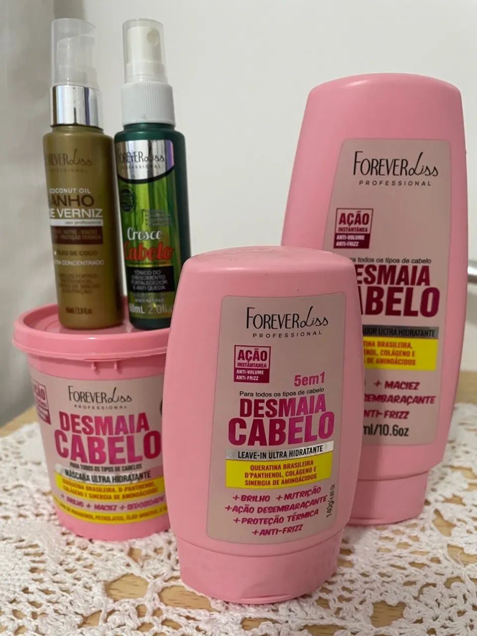 Kit 5 produtos Forever Liss