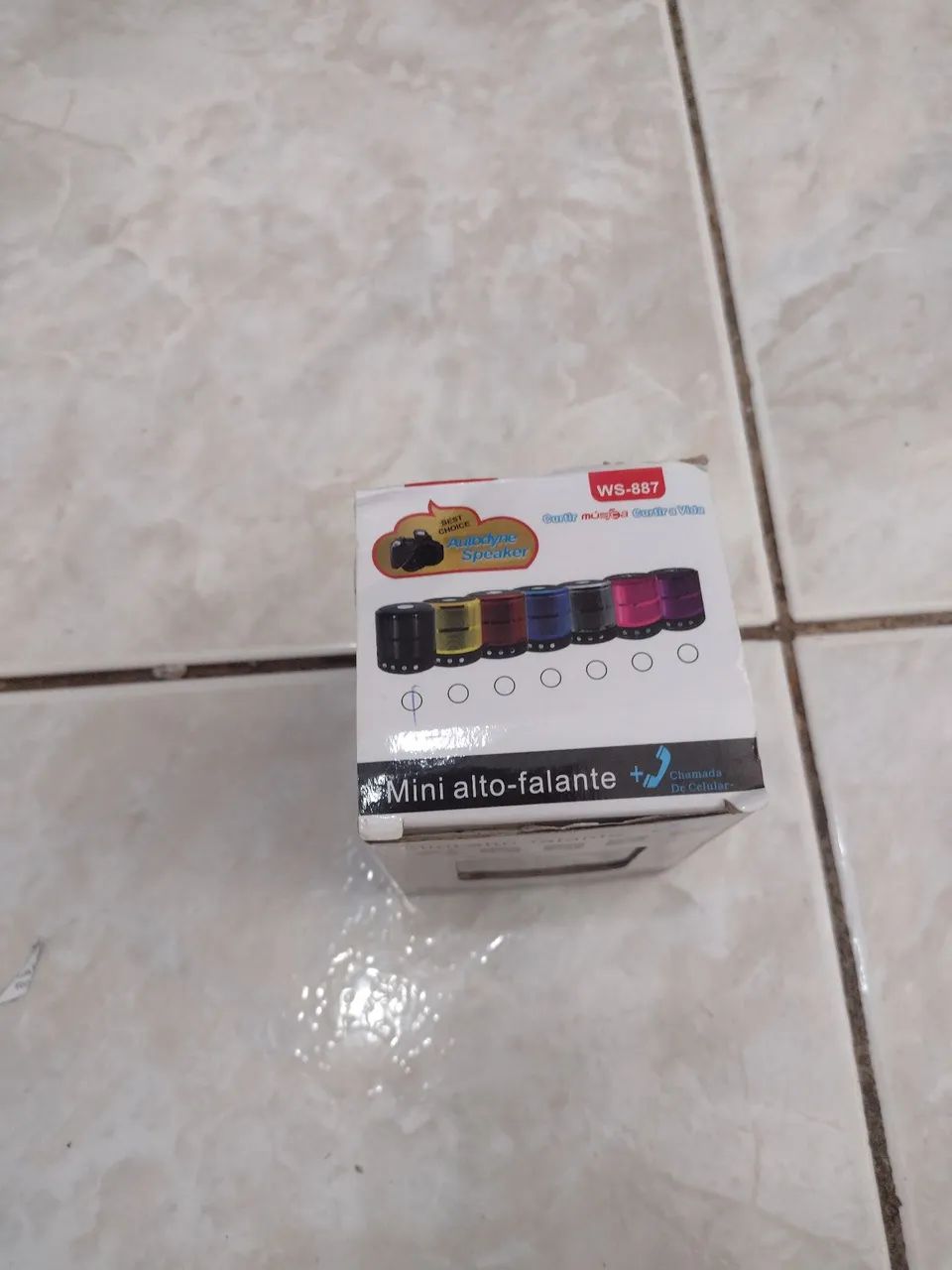 mini alto-falante Bluetooth modelo WS-887. - Foto 3