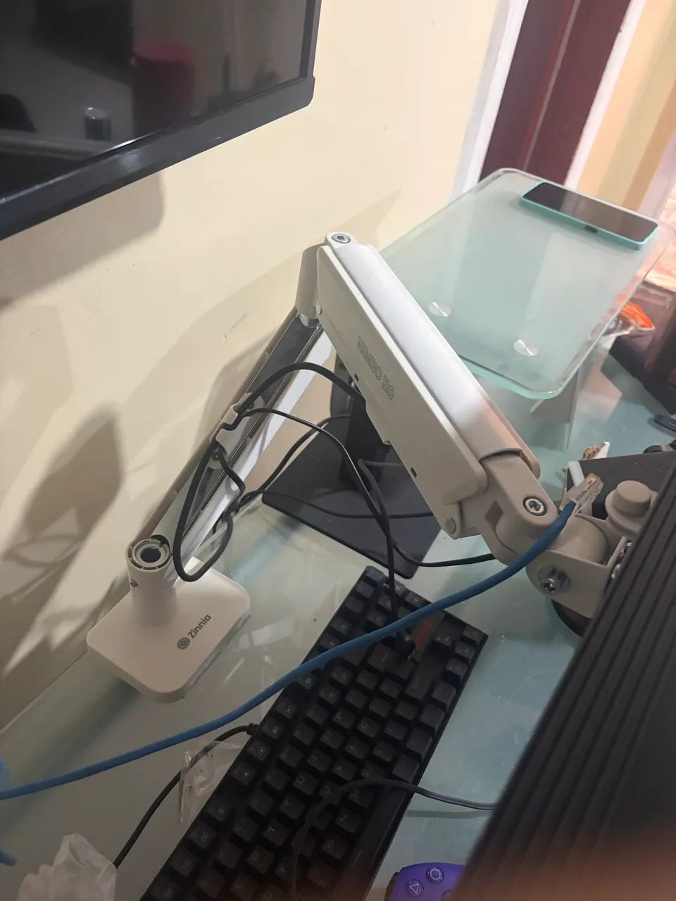 Monitor + braço articulado - aceito ofertas  - Foto 2
