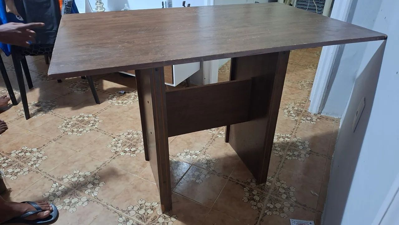 MESA RETANGULAR MDP 4 LUGARES