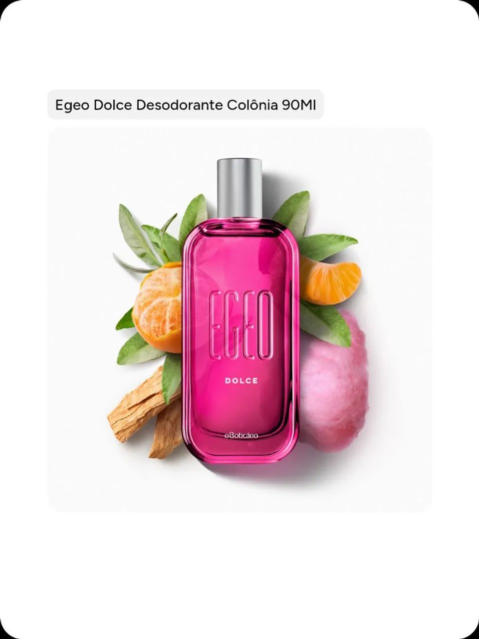 Perfume Egeo dolce desodorante colônia 90ml