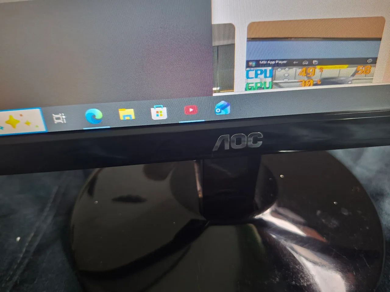 MONITOR ocupado 20 polegadas, vga, touch-screen, Led, perfeito - Foto 5