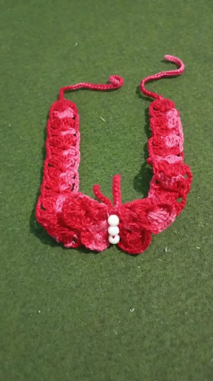 Tiara em crochê para criança  - Foto 5