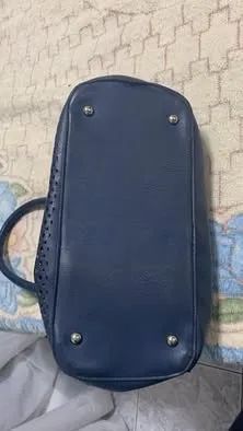Bolsa azul marinho - Foto 4