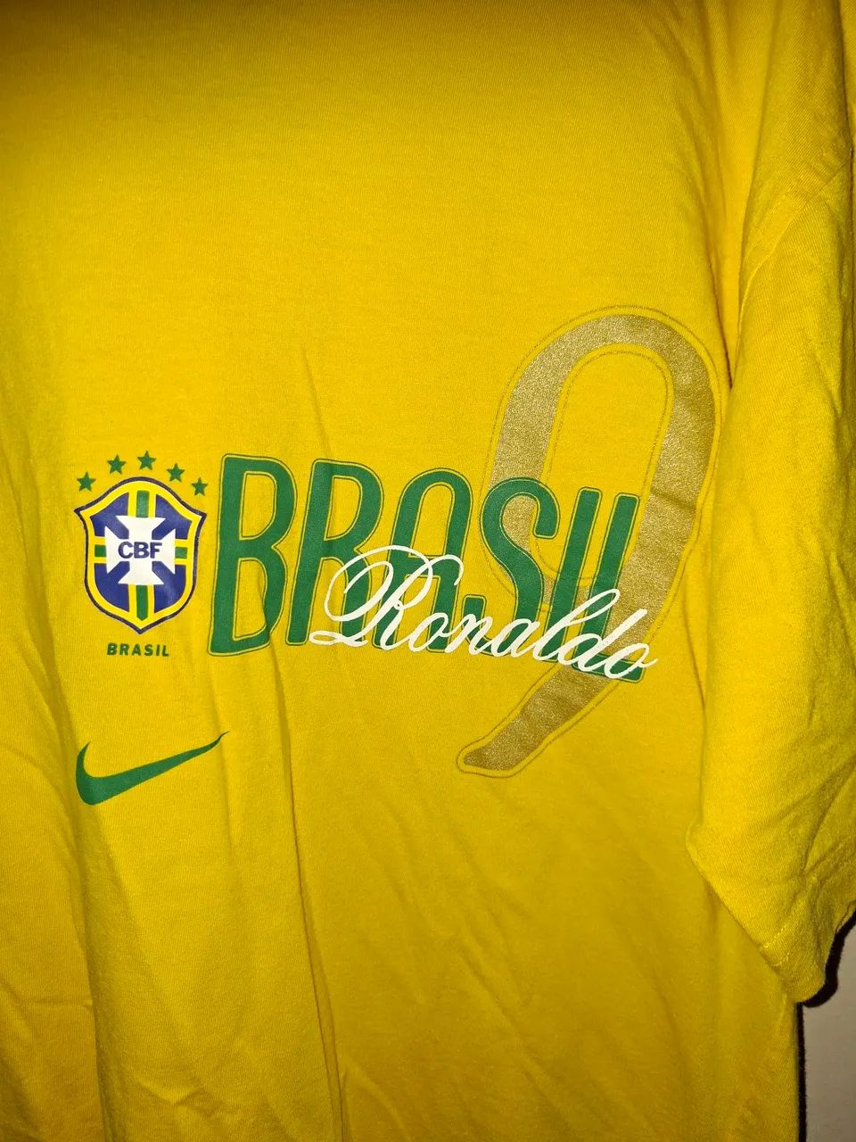 Camisa nike Brasil "ronaldo" 9 - Foto 2
