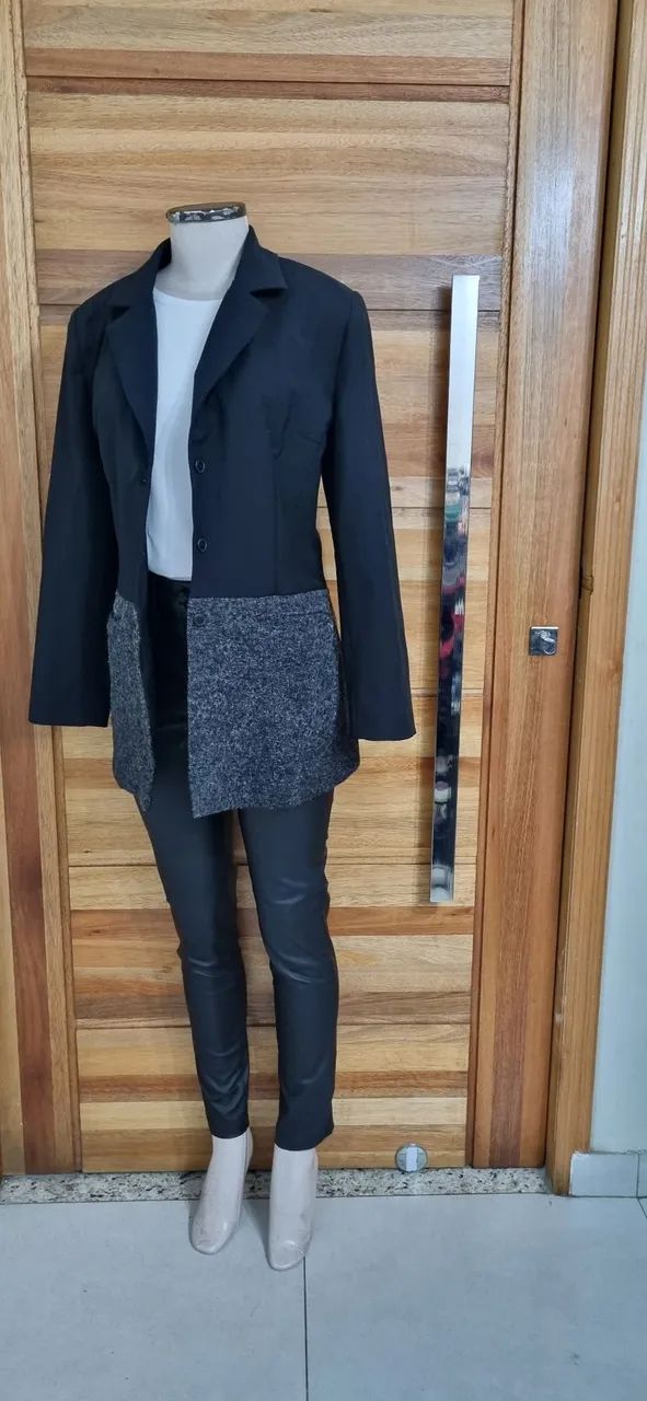 Blazer tamanho M alongado - Foto 2
