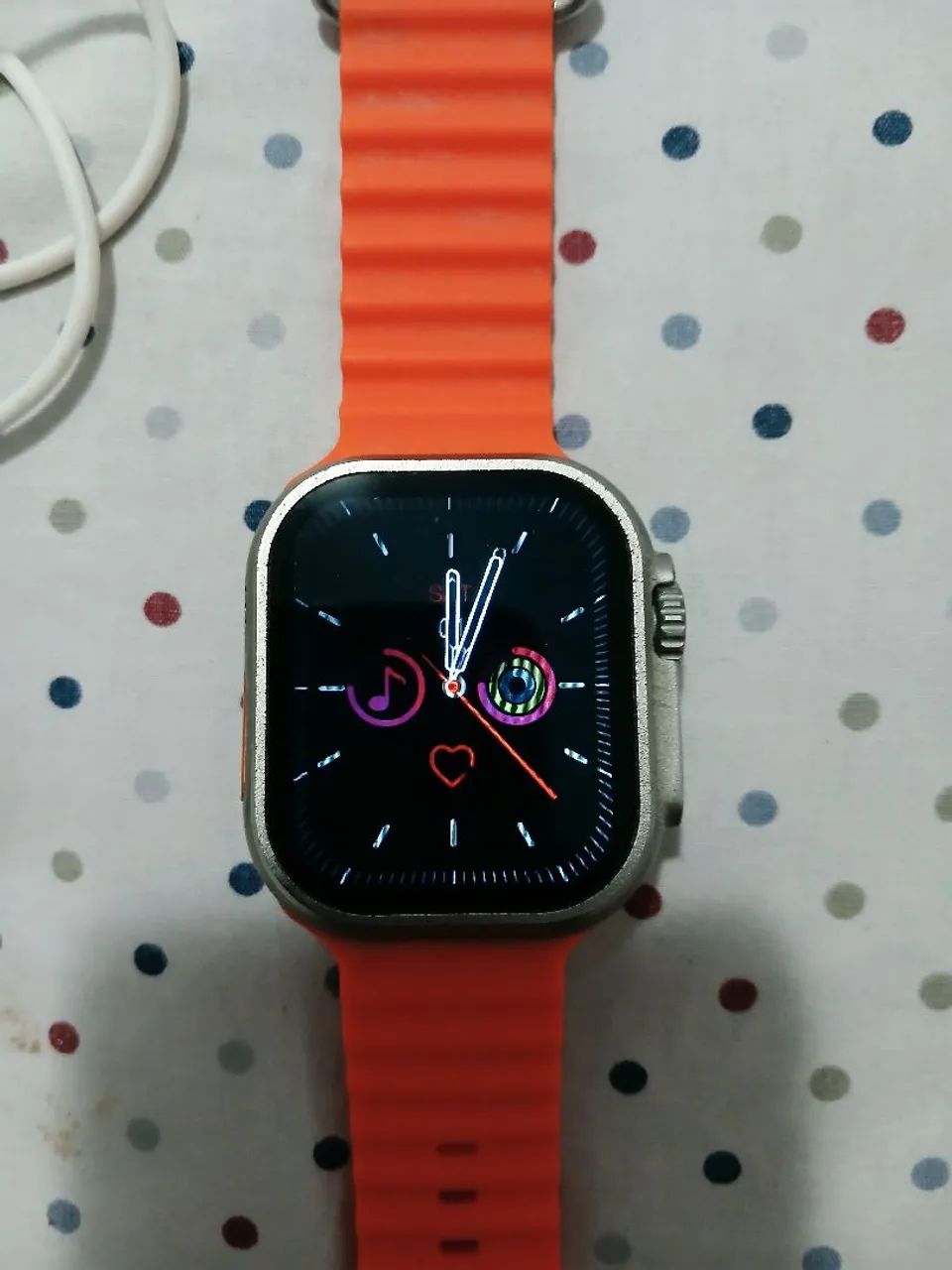 Smartwatch Blulory Ultra PRO 49mm - Laranja (Com Caixa Original) - Foto 2